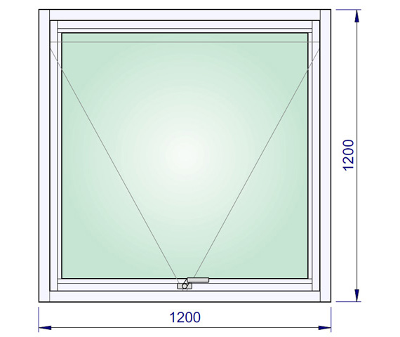 1200 x 1200 mm schema