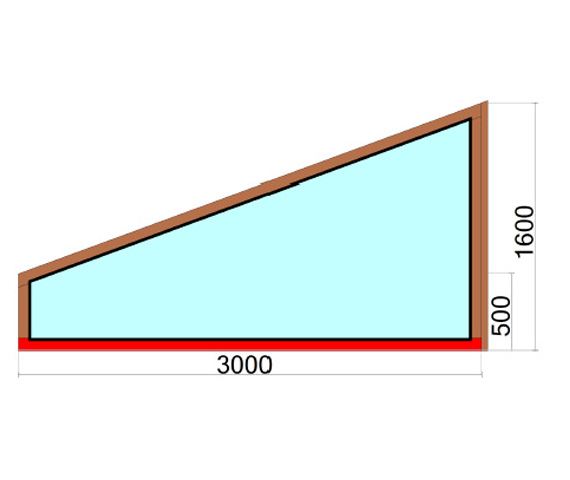 3000 x 1600 mm schema